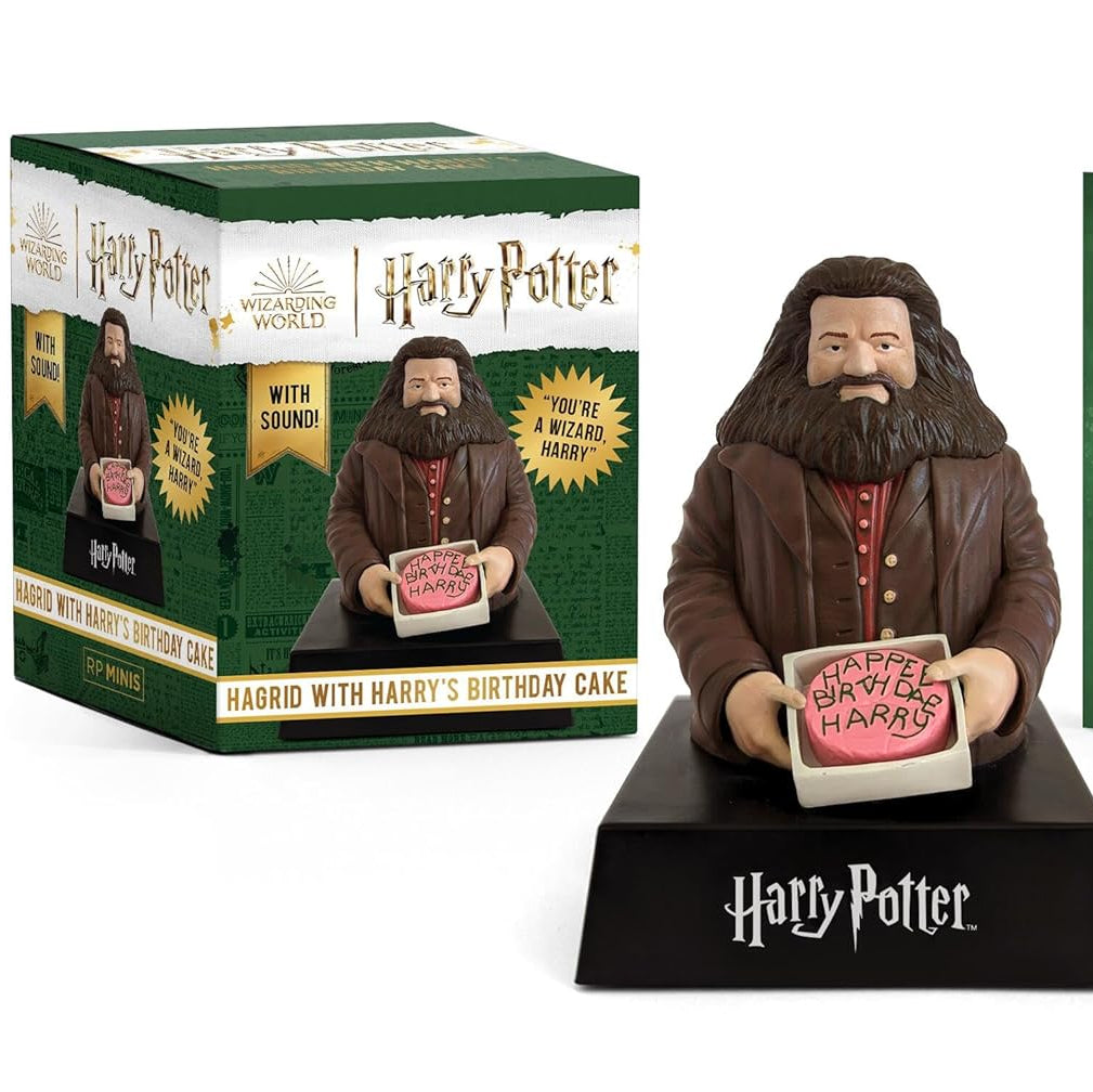 Harry Potter Hagrid Birthday Cake Figure with Sound – Collectible Mini
